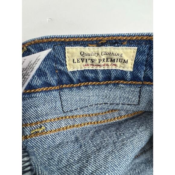 Levi's Ribcage Straight Ankle High Waist Jeans size 28 x 27 - Picture 8 of 11